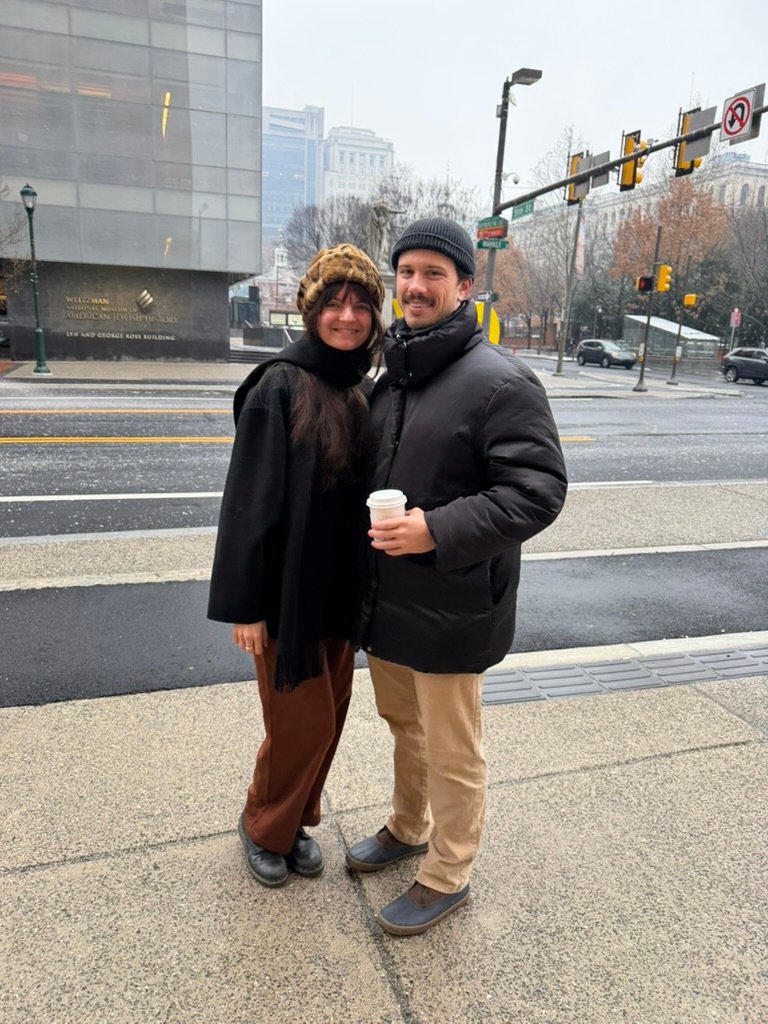 Morning coffee in Philly