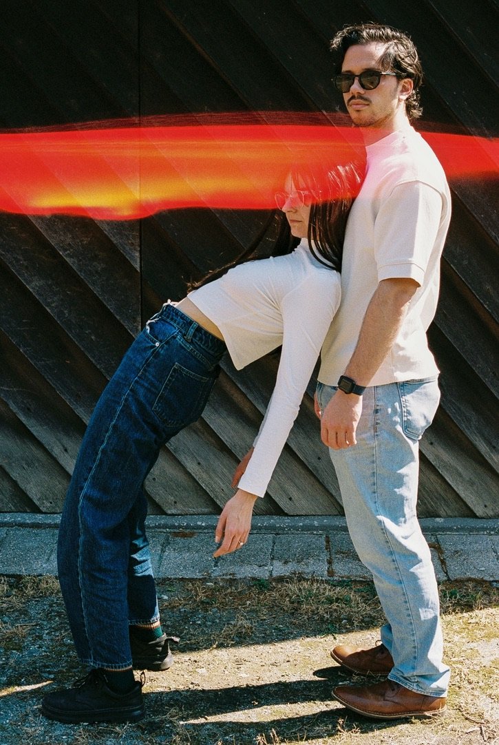 Ben and Jil, back to back